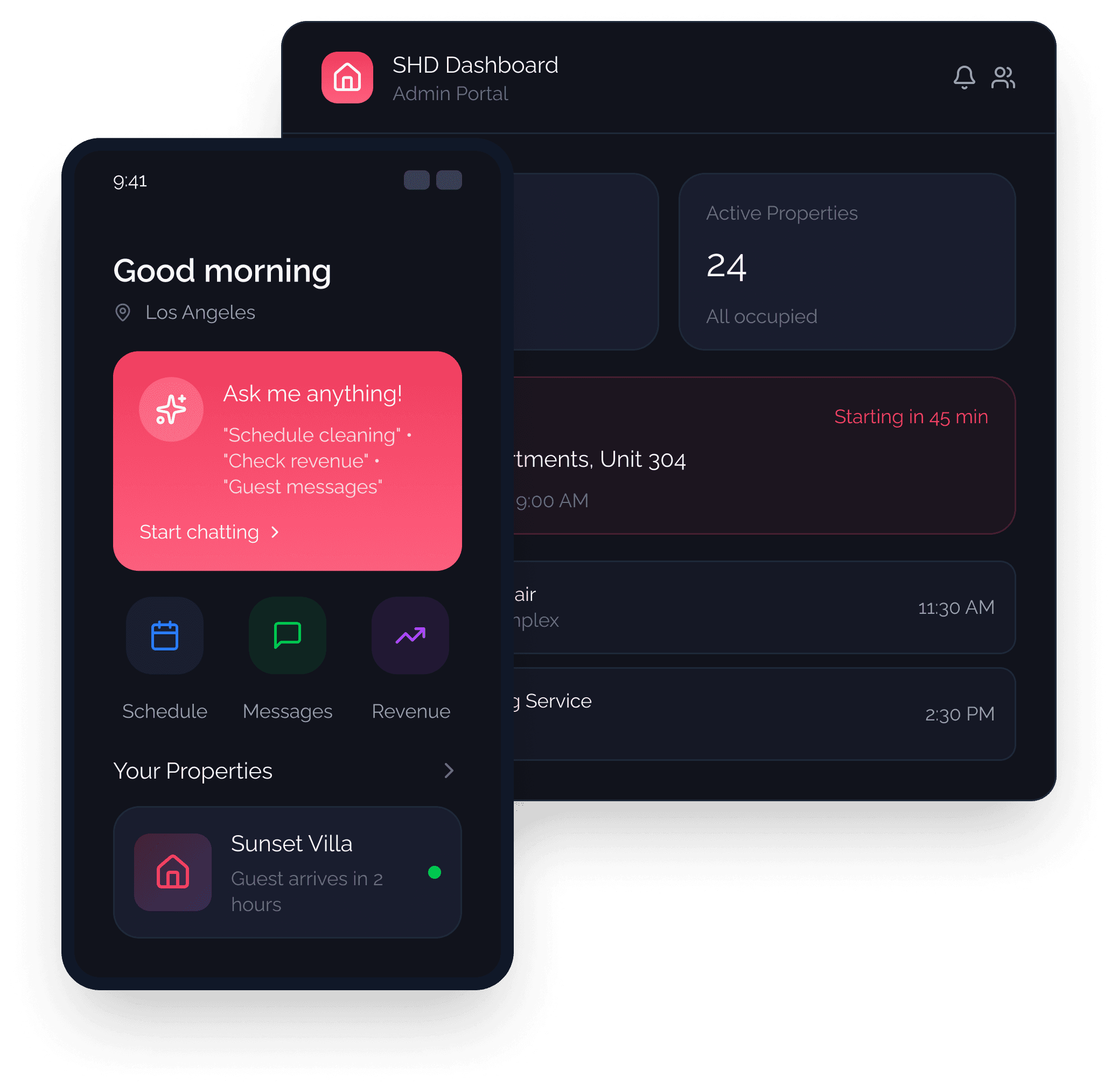 Dashboard Preview Dark